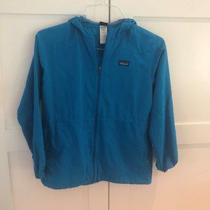 Patagona Kids Royal Blue Nylon Hooded Jacket